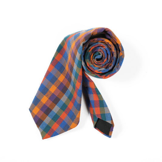 KASURI ネクタイ【ビタミンマルチチェック】