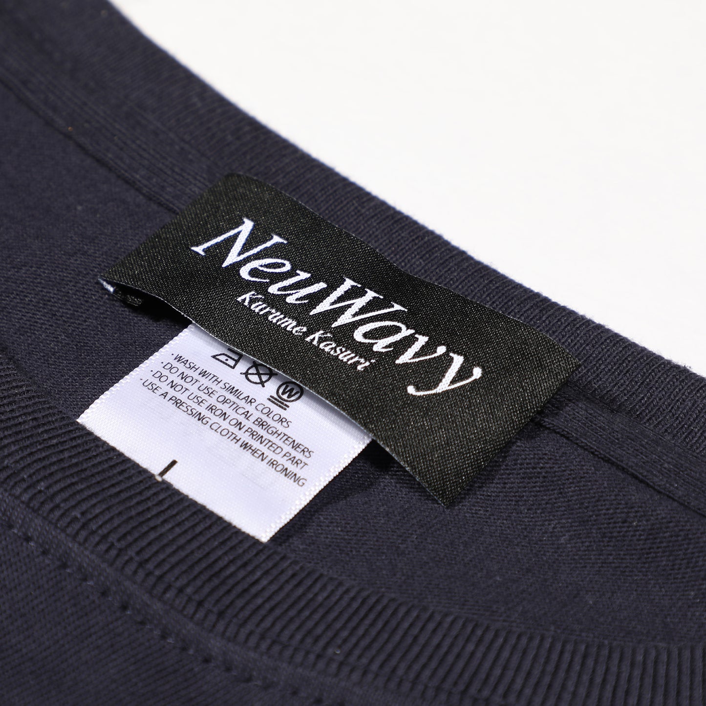 KASURI ビッグシルエットTシャツ【ディープネイビー】