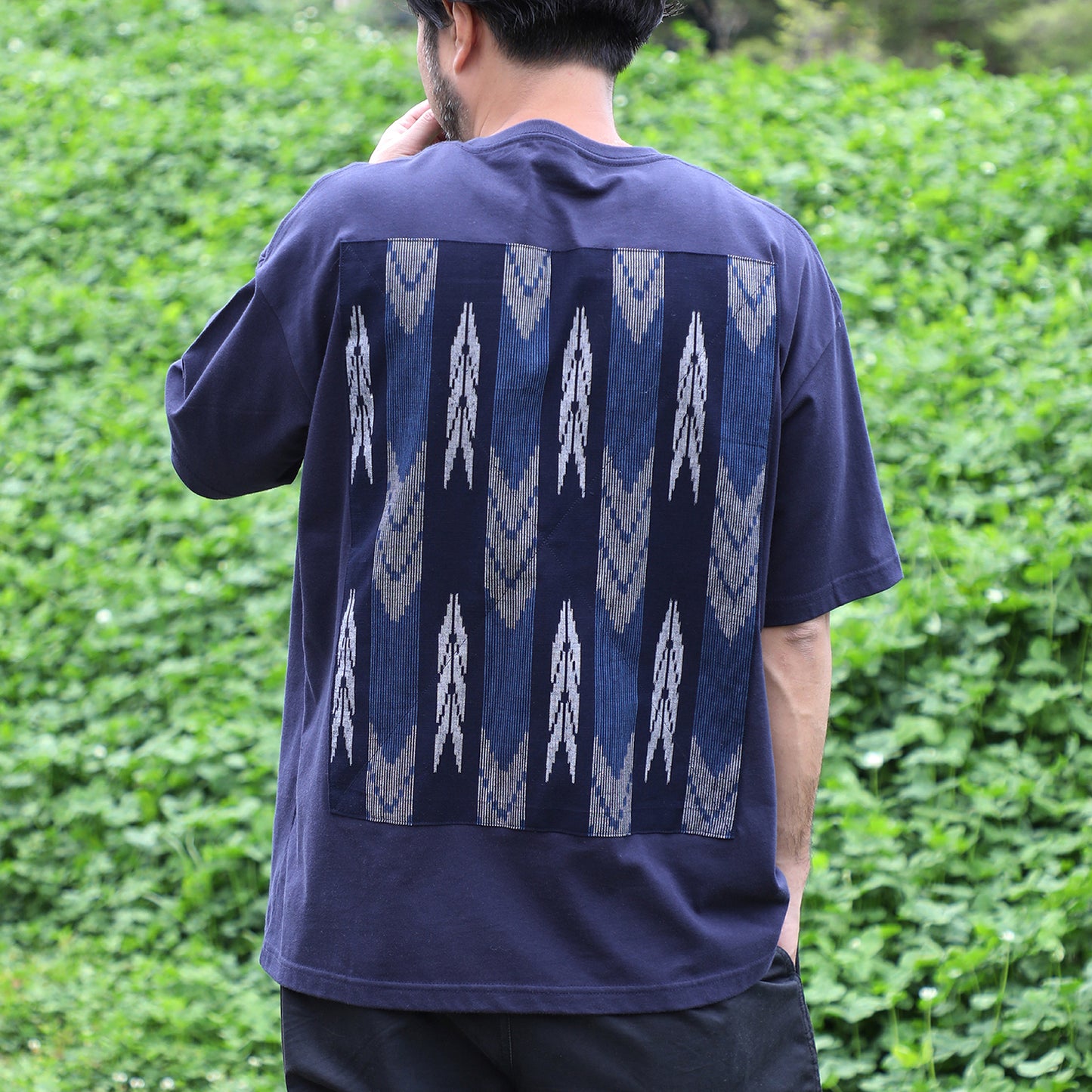 KASURI ビッグシルエットTシャツ【ディープネイビー】