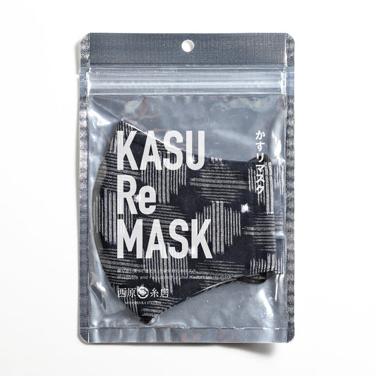 KASU Re MASK かすリマスク【ネイビークロスドット】